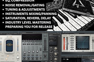 professionally mix and master your rap, hip hop or rnb song
