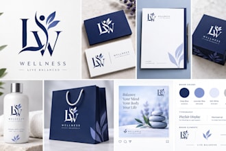 design a luxury brand identity and logo