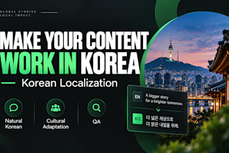 professionally localize your content for the korean market