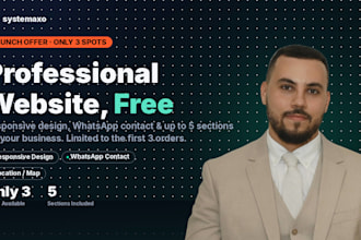 create a professional website for your business at launch price
