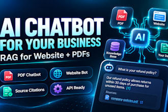 build a custom ai chatbot with rag for your website and pdfs
