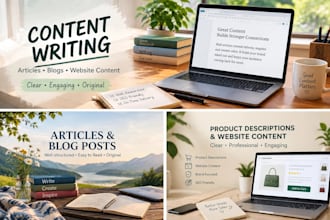 write engaging articles and blogs