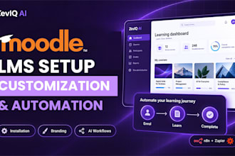 install, customize and automate your moodle lms with ai workflows