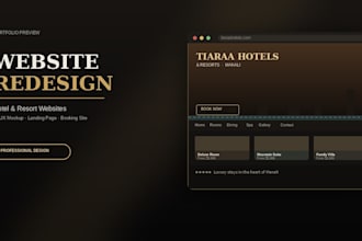 build a responsive react website or frontend