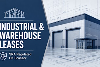draft specialized UK business property lease agreements for industrial warehouse