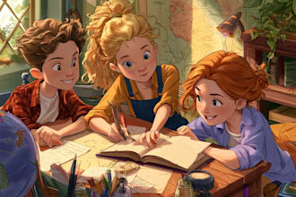 draw children book illustrations