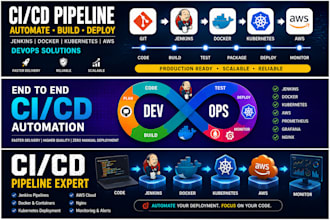 build devops ci cd pipeline with jenkins git docker and AWS