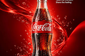 create premium product advertising posters