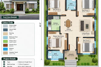 design basic, standard or premium 2d and 3d floorplans