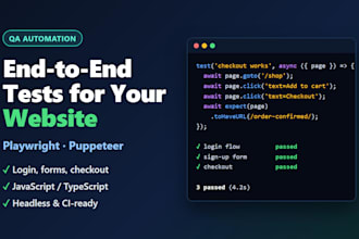 automate your website testing with playwright or puppeteer