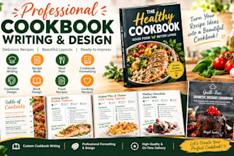 be cookbook writer recipes writing meal plan recipe book cookbook formatting