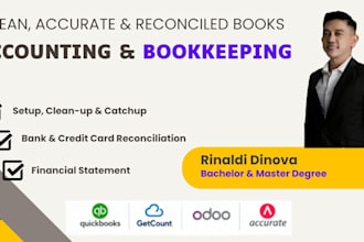 do your accounting and bookkeeping in getcount and quickbooks