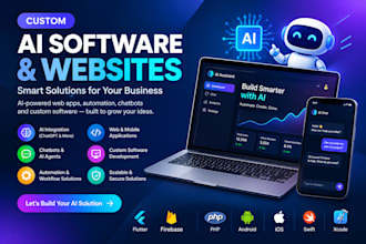 build custom ai software and websites