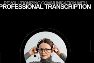 do professional audio to text and podcast transcription