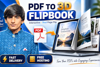 quicky convert PDF to interactive flipbook digital magazine