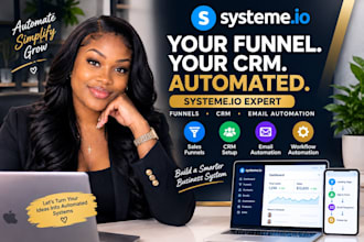build your systeme io funnel CRM and marketing automation buiderall ivorey io