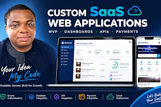 build a custom saas web application