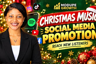 promote your christmas music on social media and reach new listeners