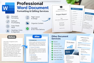 format and edit microsoft word documents