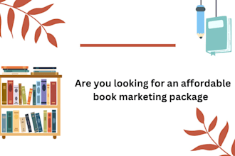 promote your book with interviews or reviews on 3 blogs