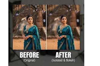 blur photo background and add dslr effect using lightroom