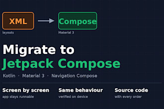 migrate your android app from XML layouts to jetpack compose