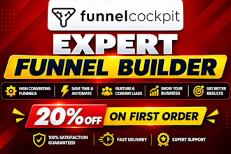 build high converting funnel, shopify sales funnels, sales ai automation