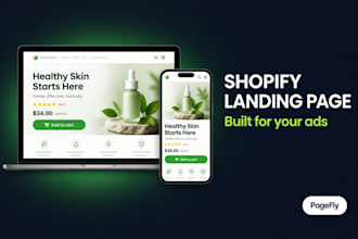 build a high converting shopify landing page with pagefly for your ads