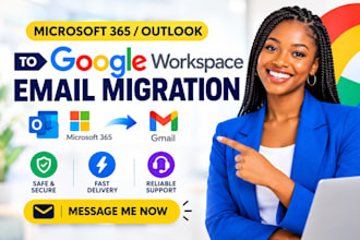 migrate microsoft 365 outlook email to google workspace gmail business mail