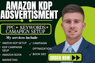 do amazon KDP keyword research, book SEO and KDP ads