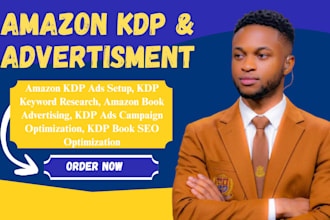 do amazon KDP keyword research, book SEO and KDP ads