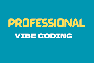 do website vibe coding professionally
