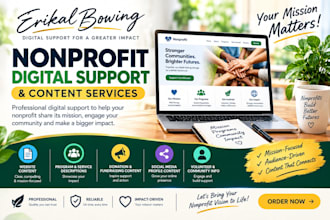 provide professional nonprofit digital support and content