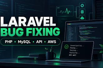 fix laravel bugs errors and production issues