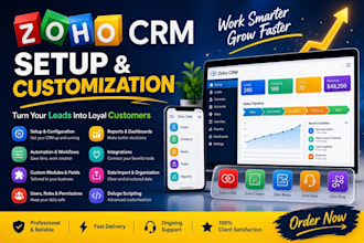 do zoho CRM setup