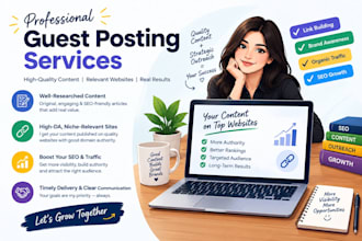 be your guest blogging outreach expert for saas tech fashion niches for 5dollars