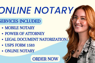 do UK US online notary, notarize legal documents, usps form 1583, online notary
