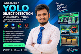 build a yolo object detection system using python