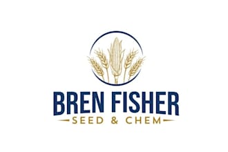design elegant agricultural business logo