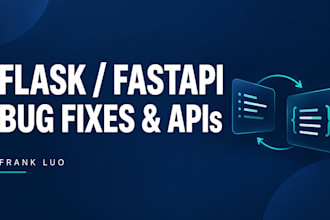 fix flask or fastapi bugs and add rest API endpoints