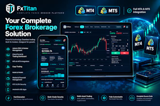 build forex broker website, forex trading website