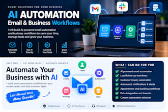 build ai email automation and business workflows