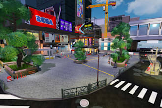 build roblox maps, terrain, assets, interiors and game environments