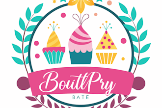 design a modern logo for event businesses