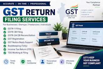 gst return filing and accounting