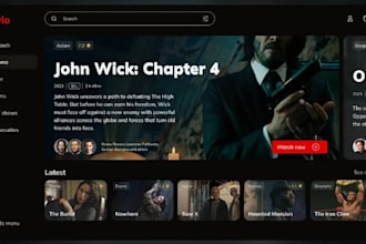 build a premium iptv streaming app with live TV, vod, epg and smart TV