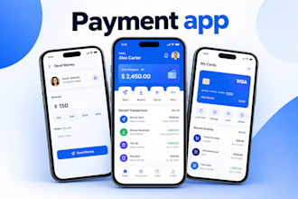 build digital wallet app p2p payment app fintech payment app