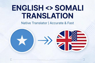 transslate english to somali and somali to english