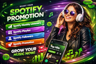 spotify monthly listeners spotify playlist spotify followers spotify promotion