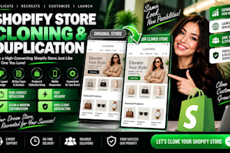 clone or duplicate your shopify store with your branding